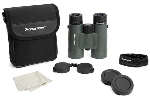 Celestron – Nature DX 10x42 Binoculars – Outdoor and Birding Binocular – Fully Multi-Coated with BaK-4 Prisms – Rubber Armored – Fog & Waterproof Binoculars – Top Pick Optics