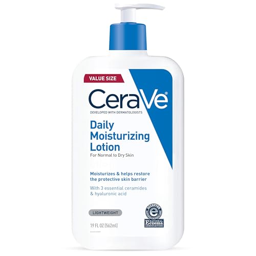 CeraVe Daily Moisturizing Lotion for Dry Skin, Body Lotion & Face Moisturizer with Hyaluronic Acid and Ceramides, Daily
