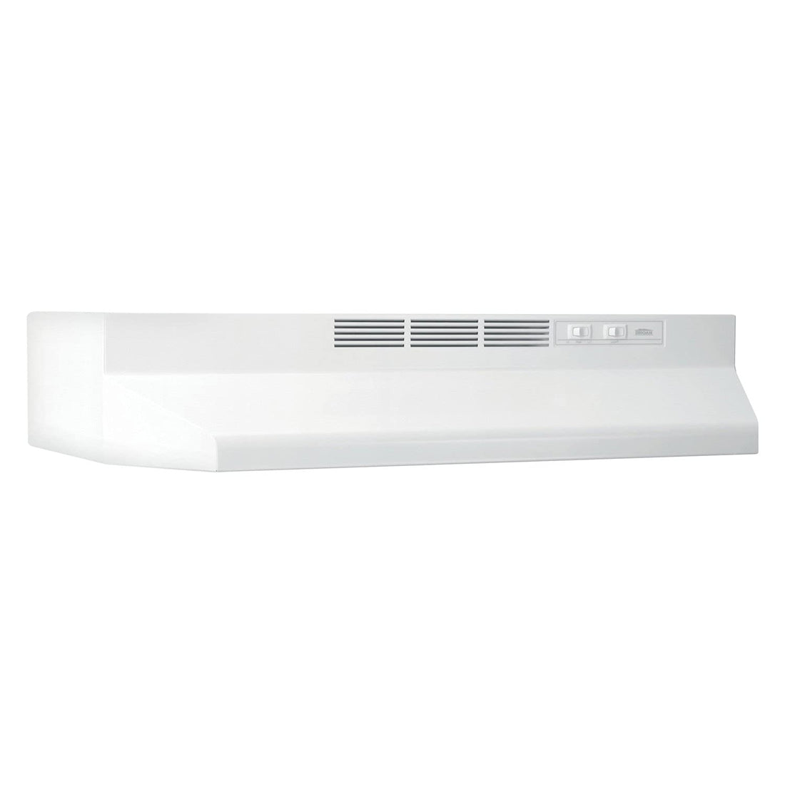 Broan-NuTone 413001 Non-Ducted Ductless Range Hood with Lights Exhaust Fan for Under Cabinet, 30-Inch, White - PCTechSupply.com
