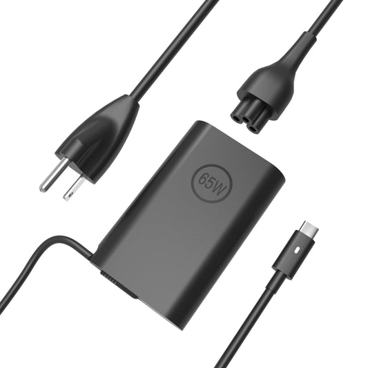 65W 60W USB-C Charger for Dell Laptop: Dell Latitude 5540 5530 5430 7430 7440 5440 5420 3540 3440 5520 7420, for Dell