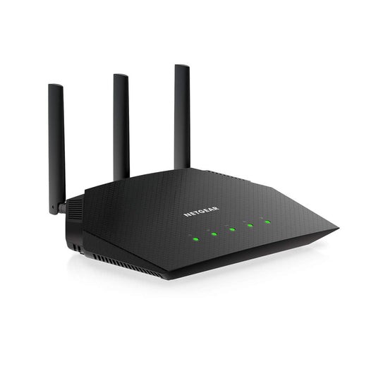 NETGEAR 4-Stream WiFi 6 Router (R6700AX) – Security Features, AX1800 Wireless Speed (Up to 1.8 Gbps), Covers up to 1,500 sq.