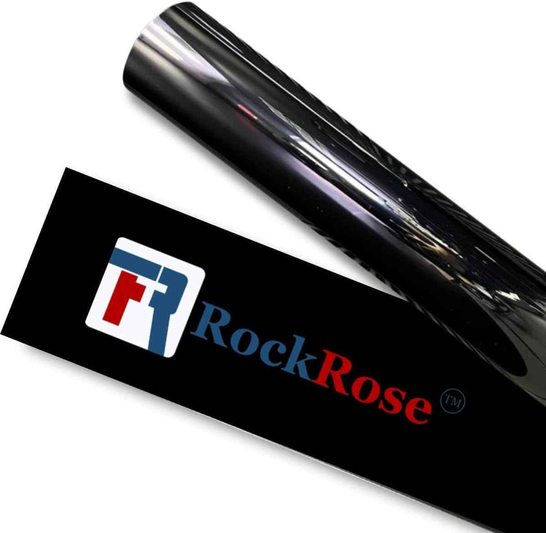 RockRose 35% Nano Ceramic Car Window Tint 60 in x 100FT 2PLY Privacy Film Heat Block, 99% UVR, and 85% IRR Block for Auto or Home Strong Adhesive, Easy Shrink, Plotter Friendly - Charcoal