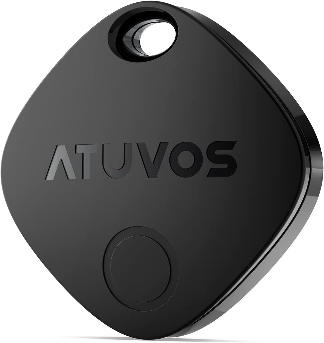ATUVOS Air Tracker Tag-1 Pack, Bluetooth Luggage Tracker Works with Apple Find My APP (iOS Only, Not for Android), Keys Finder and Item Locator for Luggage, Backpack, Suitcases, Replaceable Battery