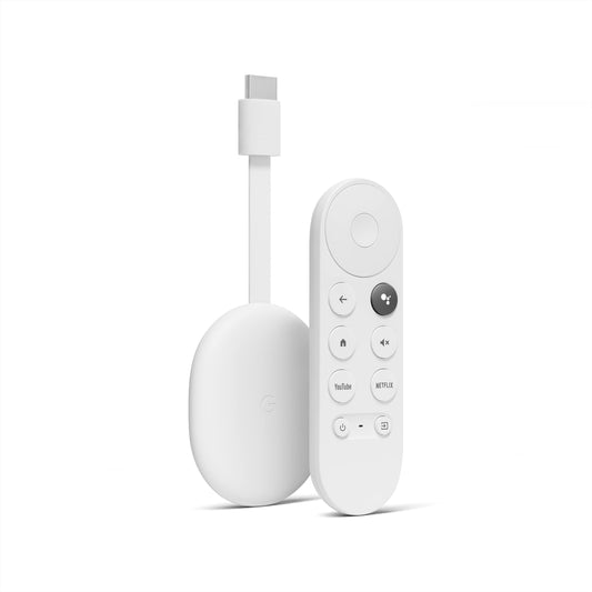 Google Chromecast with Google TV (4K)- Streaming Stick Entertainment with Voice Search - Watch Movies, Shows, and Live TV in