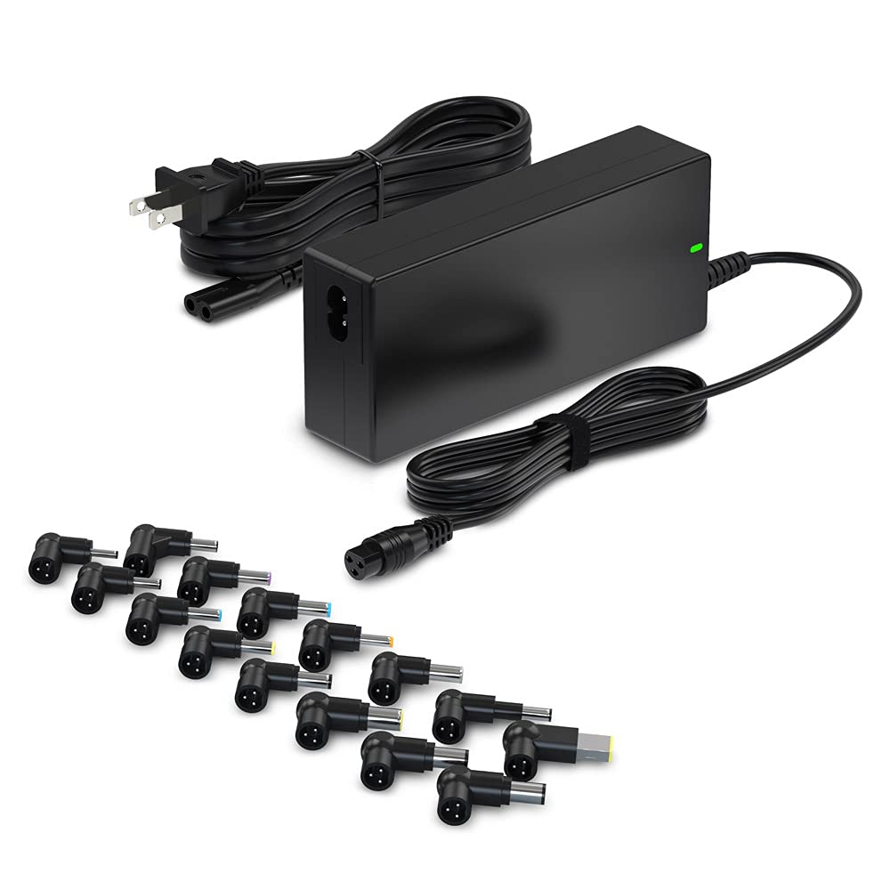 90W Universal AC Adapter Laptop Charger Replacement for Dell HP Acer Asus Lenovo IBM Toshiba Samsung Sony Fujitsu Notebook Ultrabook Chromebook Power Supply Cord - PCTechSupply.com
