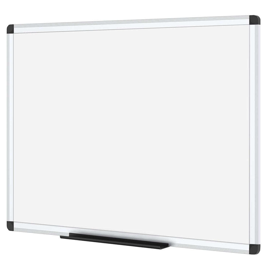 VIZ-PRO Magnetic Dry Erase Board, 24 X 18 Inches, Silver Aluminium Frame - PCTechSupply.com