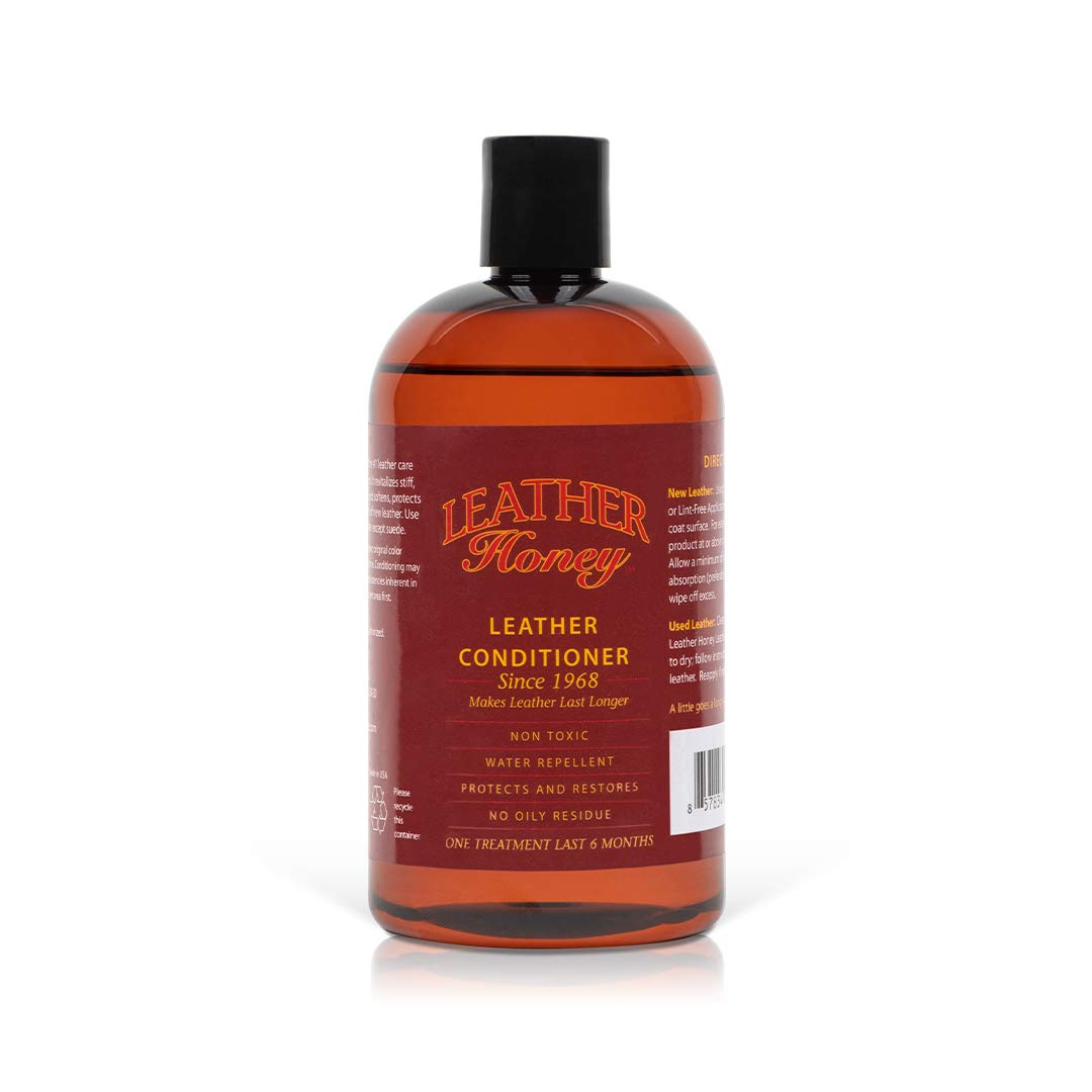 Leather Honey Leather Conditioner, Non-Toxic & Made in the Usa Since 1968. Protect & Restore Leather Couches & Furniture,