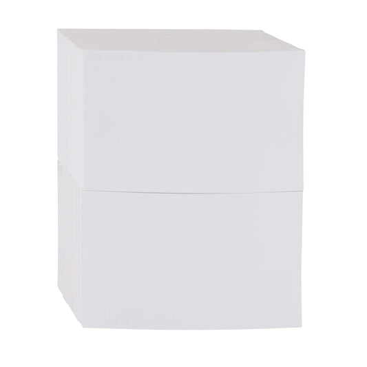 Amazon Basics Blank 1000 Index Cards, 500 Count (Pack of 2), White, 4'' x 6'' Office Product by Amazon Basics