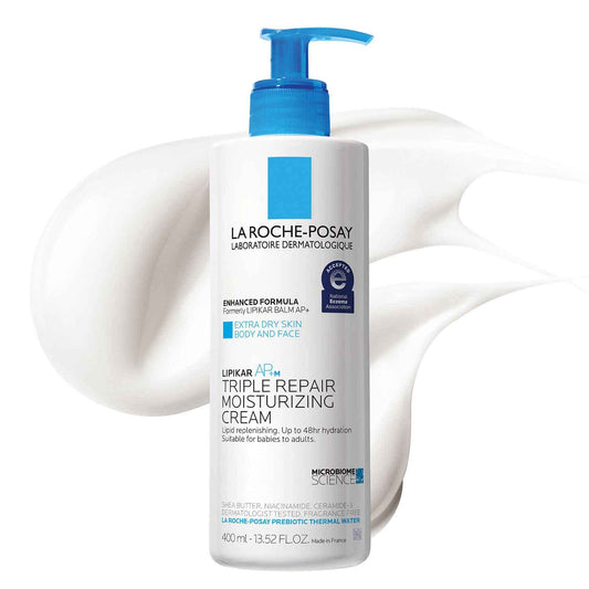 La Roche-Posay Lipikar AP+ Triple Repair Moisturizing Cream, Face & Body Lotion For Dry Skin, Shea Butter & Niacinamide Moisturizer, Gentle Face & Body Cream For Dry, Rough & Sensitive Skin - PCTechSupply.com