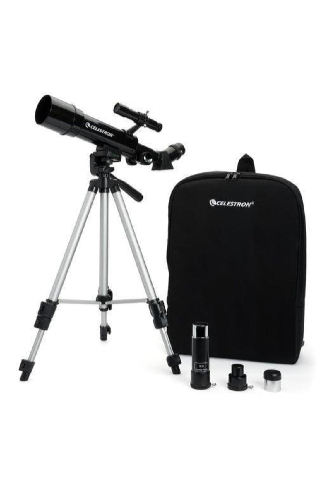Celestron - 50mm Travel Scope - Portable Refractor Telescope - Fully-Coated Glass Optics - Ideal Telescope for Beginners -