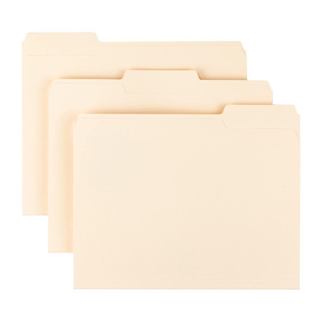 Smead Manila File Folder, 1/3-Cut Tab, Letter Size, Manila, 200 per Box - PCTechSupply.com