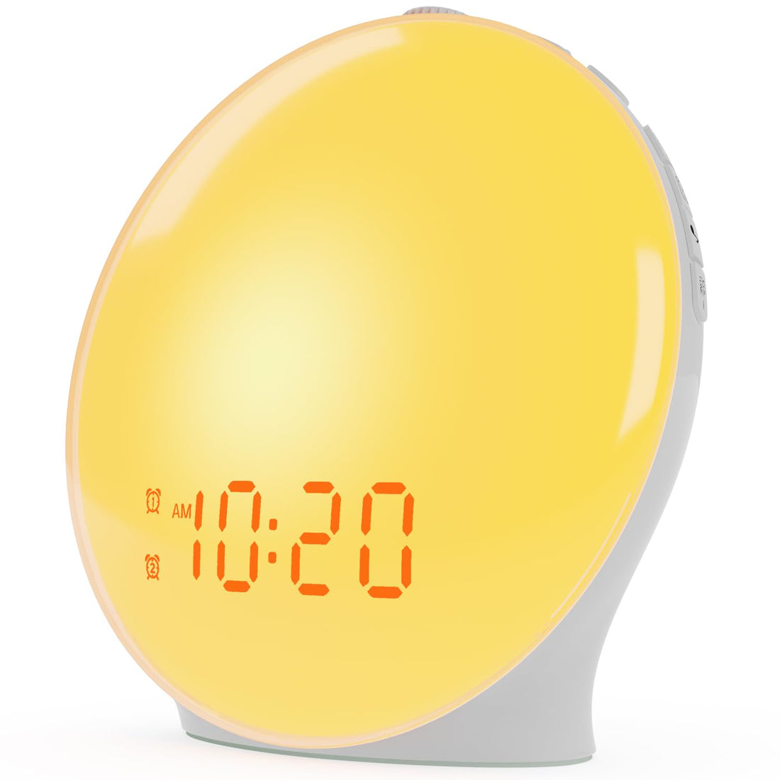 Wake Up Light Sunrise Alarm Clock for Kids, Heavy Sleepers, Bedroom, with Sunrise Simulation, Sleep Aid, Dual Alarms, FM