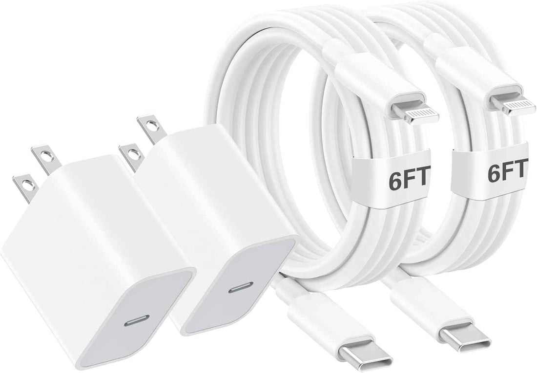 iPhone Charger Fast Charging,[Apple MFi Certified] Apple Chargers iPhone Super Quick 2Pack 6FT Type-C to Lightning Cable USB C Wall Charger Plug Adapter for iPhone 14 13 12 11/14Pro Max/13Pro/SE/XR/XS