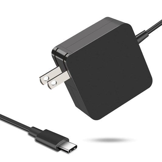 65W USB C Power Adapter, Fiattigear Type C Power PD Wall Fast Charger Compatible with Mac Book Pro, Dell Latitude, Lenovo,
