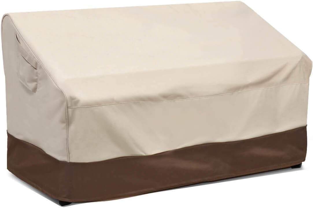 Vailge Patio Loveseat Cover 2-Seater & Outdoor Sofa Couch Cover Waterproof