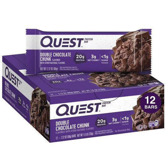Quest Nutrition High Protein Chocolate, 12 Count (Pack of 1) by Quest Nutrition