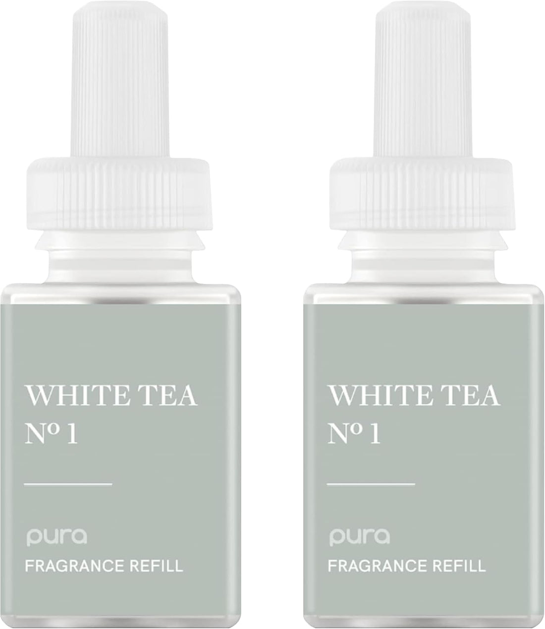 Pura Home Diffuser Refill, 2 Pack, White Tea No. 1