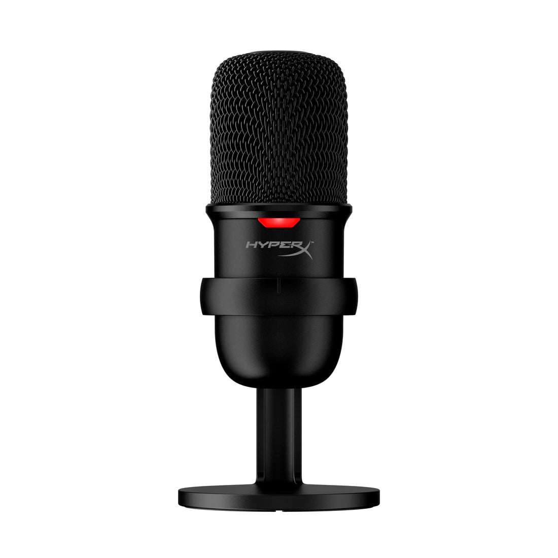 HyperX SoloCast – USB Condenser Gaming Microphone, for PC, PS4, PS5 and Mac, Tap-to-Mute Sensor, Cardioid Polar Pattern,