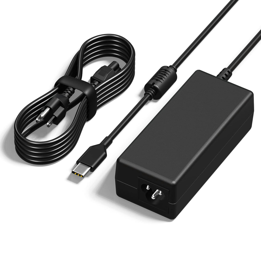 YTech 65W 45W USB-C Laptop Charger Type C Computer Fast Charger Power Adapter,Replacement for Lenovo,Dell,Acer,Asus,Google Chromebook Thinkpad Yoga EliteBook XPS Latitude,Samsung,MacBook and More - PCTechSupply.com