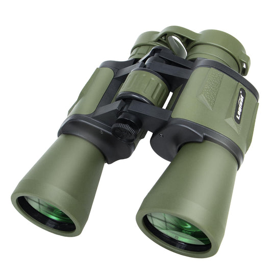 LOGISAF 15x50 HD Binoculars for Adults High Powered - Large View Compact Binoculars with Low Light Vision, Waterproof