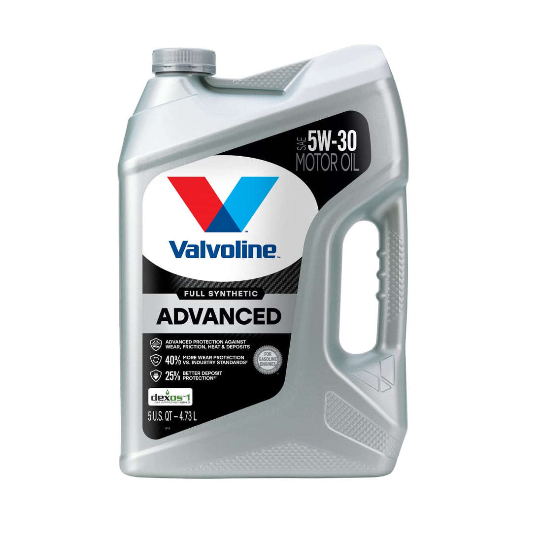 Valvoline Advanced Full Synthetic SAE 5W-30 Motor Oil 5 QT Automotive Parts and Accessories by Valvoline