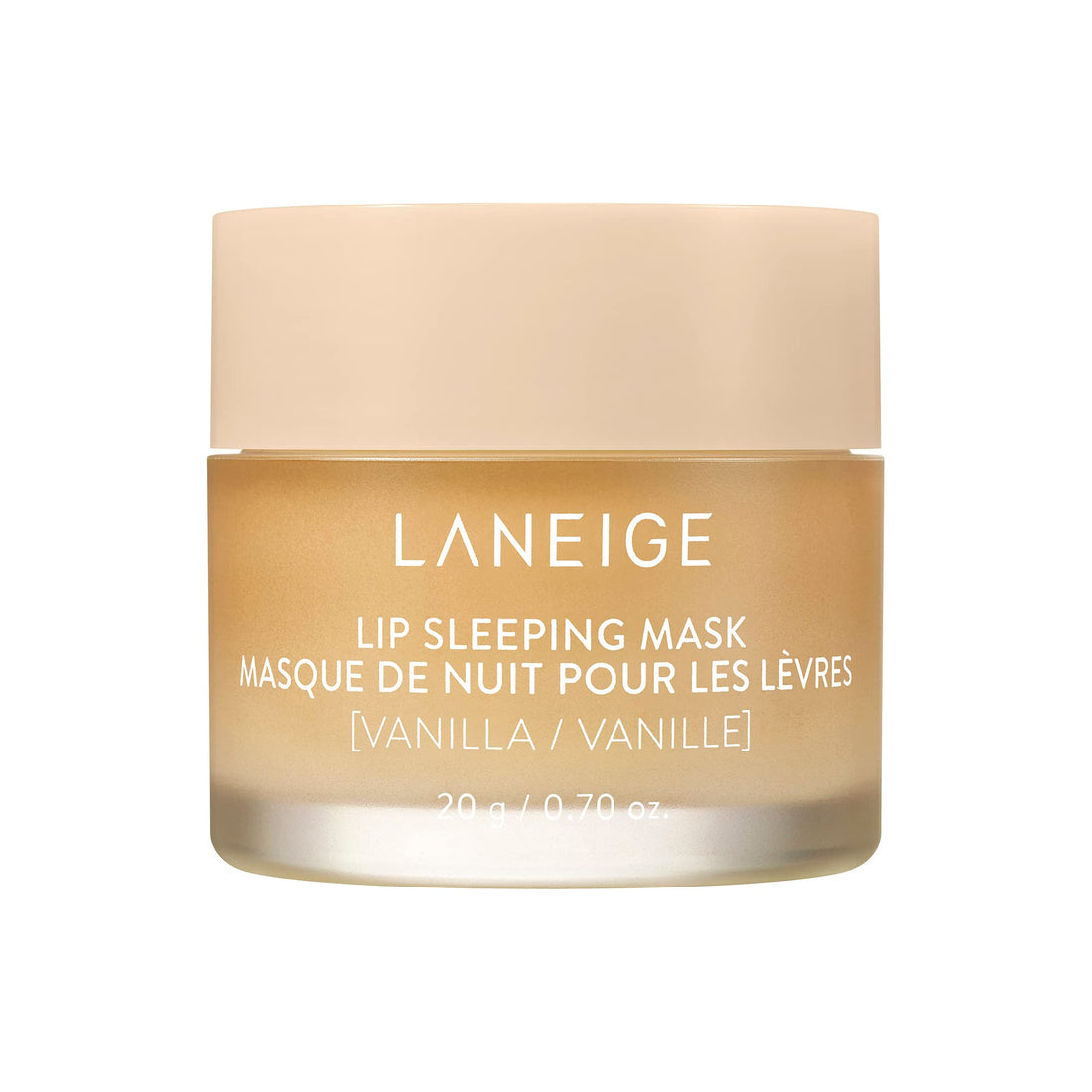 LANEIGE Lip Sleeping Mask Vanilla: Nourish, Hydrate, Vitamin C, Murumuru & Shea Butter, Antioxidants, Flaky, Dry Lips - PCTechSupply.com