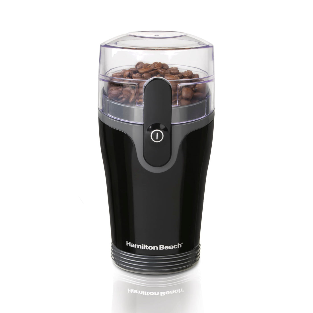 Hamilton Beach Fresh Grind Electric Coffee Grinder for Beans, Spices and More, Stainless Steel Blades, Removable Chamber, Makes up to 12 Cups, Black - PCTechSupply.com