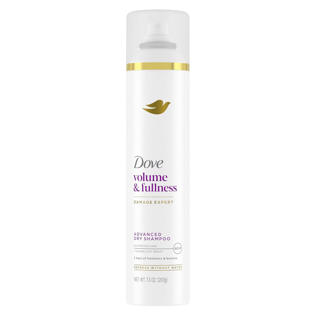 Dove Volume & Fullness Dry Shampoo, Volumizing for Flat Hair 7.3oz 1ct