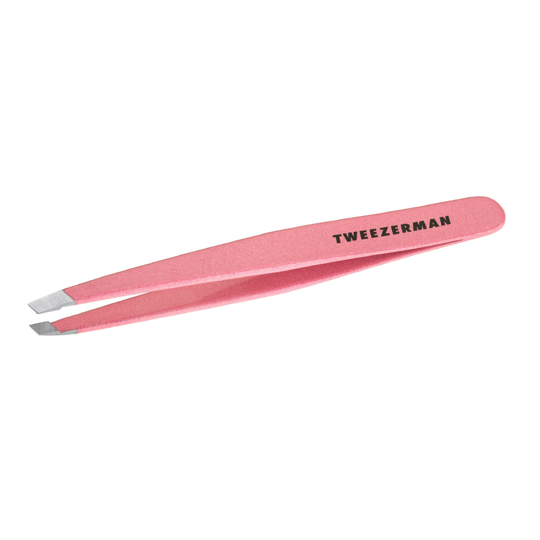 Tweezerman Exclusive Dusty Rose Slant Tweezer - Hair Removal Tweezers, Stainless Steel Beauty by Tweezerman