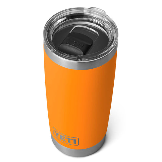 YETI Rambler 20 oz Tumbler, Stainless Steel, Vacuum Insulated with MagSlider Lid, King Crab, 1 Count (Pack of 1) Kitchen by