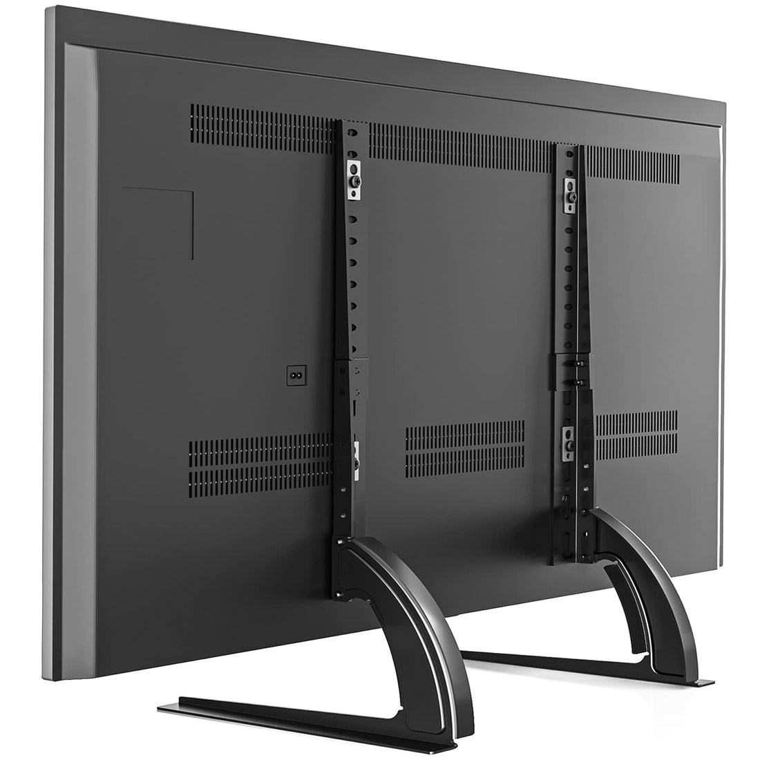 5Rcom TV Stand Mount, Universal TV Stand Tabletop for 22 to 65 inch Plasma LCD LED Flat Screen TVs, TV Legs, Holds up to 88lbs, Max VESA 800 x 500mm, Height Adjustable TV Base, - PCTechSupply.com