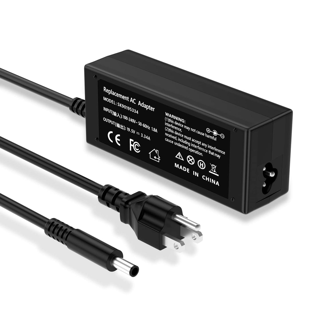 65W 45W AC Adapter Laptop Charger for Dell Latitude 13 14 15 3000 Series,for Dell Inspiron 13 14 15 16 17 3000 5000 7000