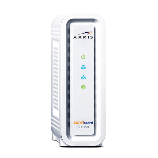 ARRIS® Surfboard® SB6190 Cable Modem, White - PCTechSupply.com