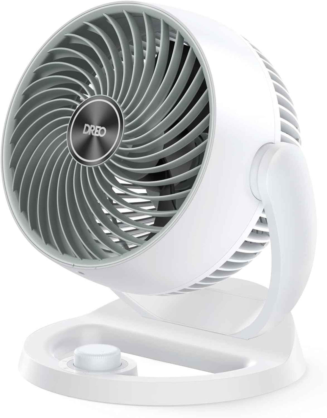 DREO Fan for Bedroom, 12 Inches, 70ft Powerful Airflow, 25db Quiet Table Air Circulator Fans for Dorm Room, 120° Adjustable Tilt, 3 Speeds, Desktop Fan for Home, Office, Kitchen