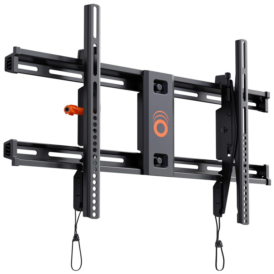 ECHOGEAR Wall Mount TV Bracket for TVs Up to 90" - Low Profile Design Tilts to Eliminate Glare - Includes Drilling Template