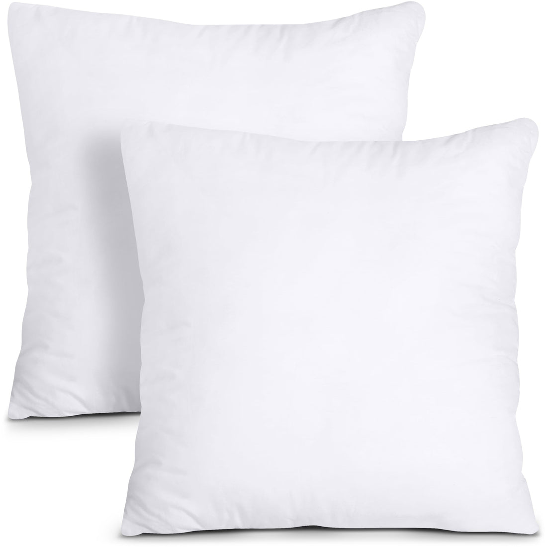 Utopia Bedding Throw Pillows Insert (Pack of 2, White) - 18 x 18 Inches Bed and Couch Pillows - Indoor Decorative Pillows - PCTechSupply.com