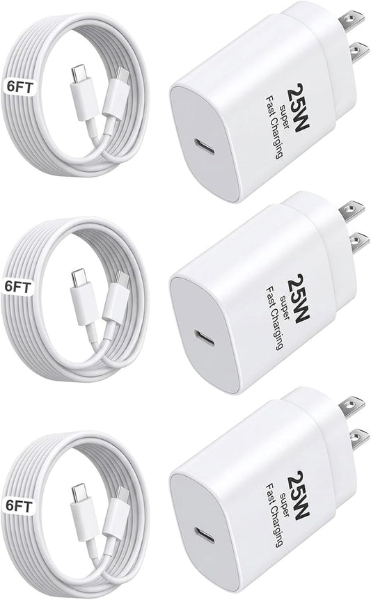 25W USB C Charger,Super Fast Charging Block,Type-C Power Adapter
