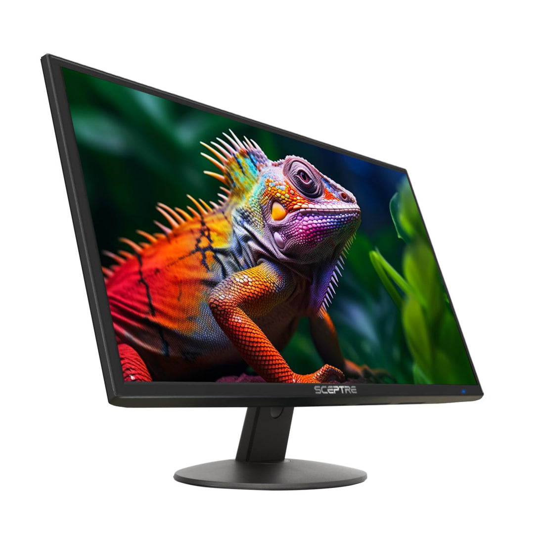 Sceptre 24-inch Professional Thin 1080p LED Monitor 99% sRGB 2x HDMI VGA Build-in Speakers, Machine Black (E248W-19203R Series) - PCTechSupply.com