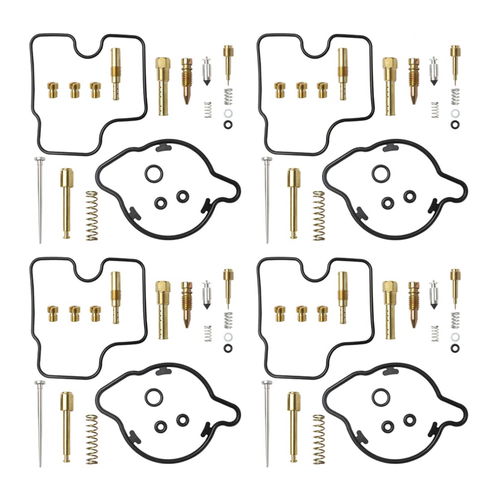 HIIOLE 4 Sets Carburetor Carb Rebuild Repair Kits For Honda CBR 600 F3 CBR600F3 CBR900RR 1995 1996 1997 1998 Motorcycle,