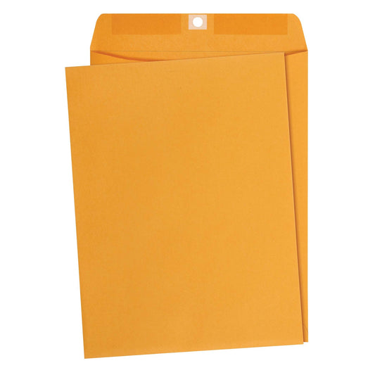 Amazon Basics 9 x 12-Inch Clasp Kraft Envelopes, Gummed, 100-Pack Office Product by Amazon Basics