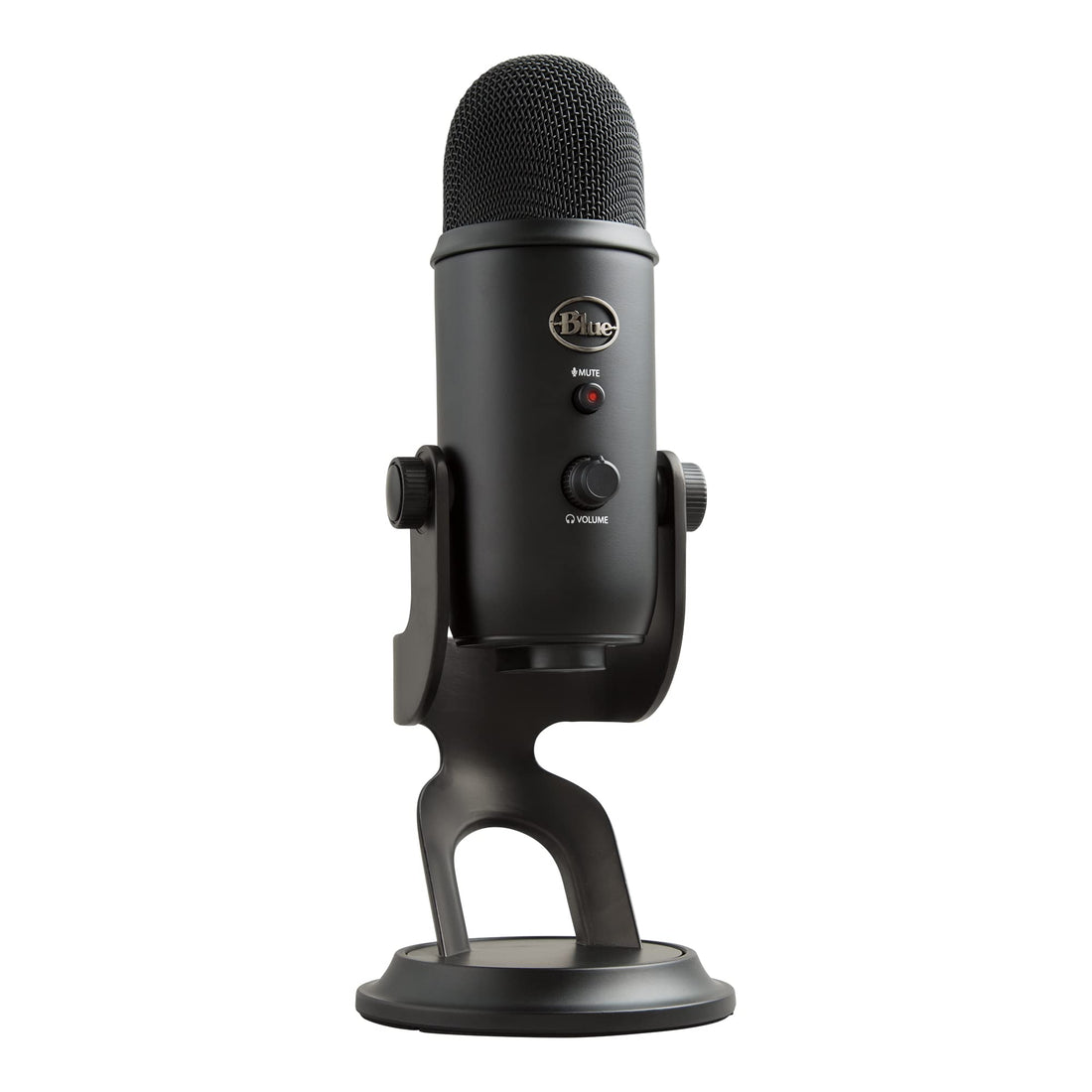 Logitech for Creators Blue Yeti USB Microphone for Gaming, Streaming, Podcasting, Twitch, YouTube, Discord, Recording for PC and Mac, 4 Polar Patterns, Studio Quality Sound, Plug & Play-Blackout - PCTechSupply.com