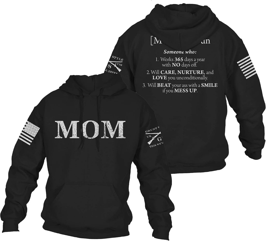 Grunt Style Mom Defined Women's Graphic Hoodie