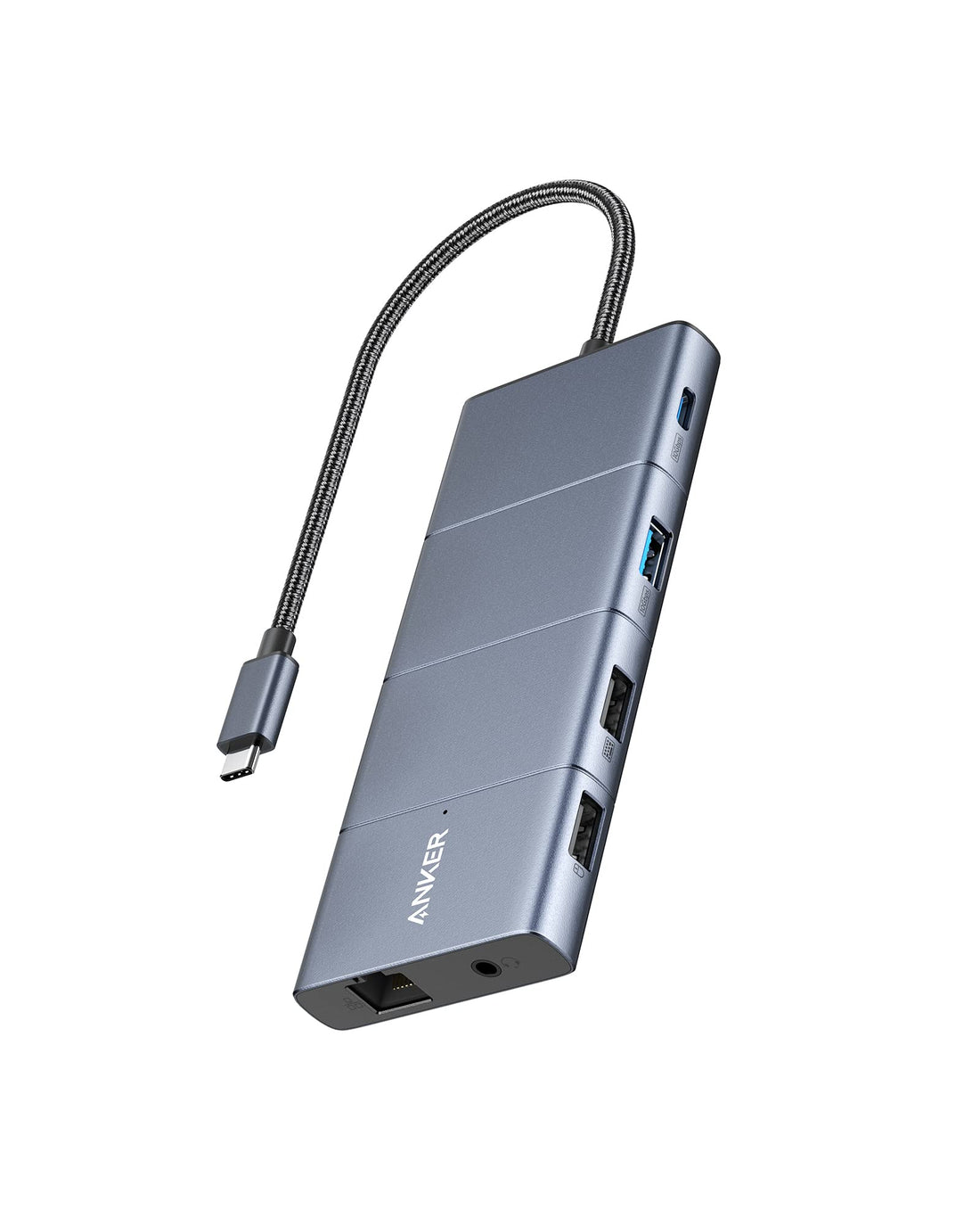 Anker USB C Hub, 565 11-in-1 Laptop Docking station, Dual Monitor Docking Station with 10 Gbps Data Port, 4K HDMI and