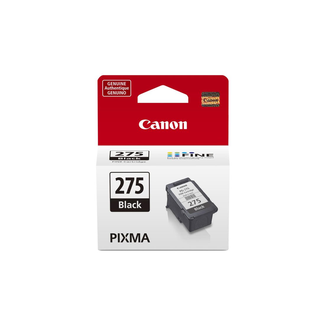 Canon PG-275 Genuine Black Ink Cartridge, Compatible with TS3520/3522, TR4720/4722, TS3720/3722 Office Product by Canon