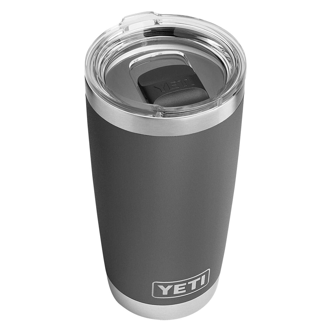 YETI Rambler 20 oz Tumbler, Stainless Steel, Vacuum Insulated with MagSlider Lid, Charcoal - PCTechSupply.com