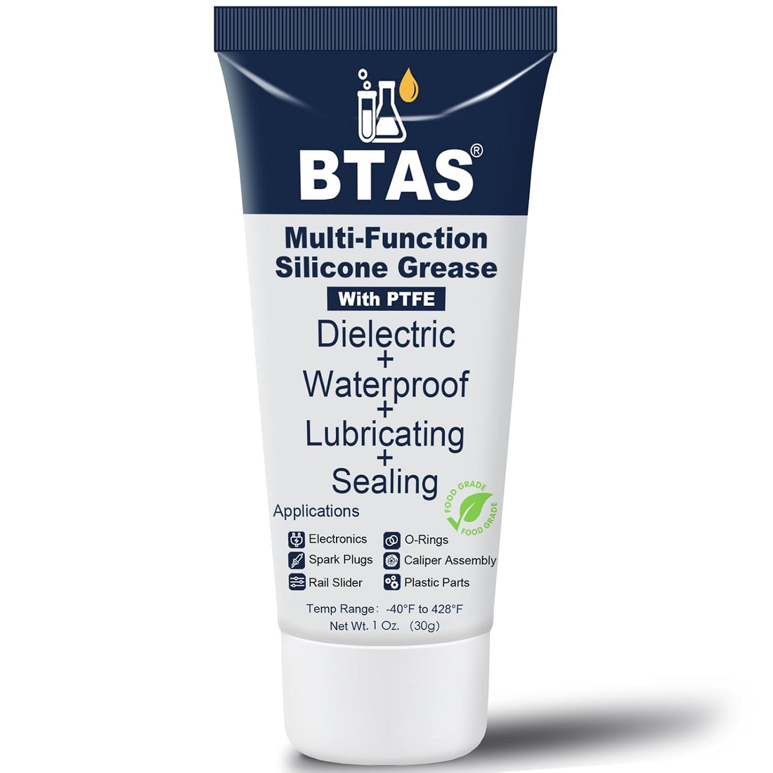 BTAS Dielectric Grease for Electrical Connectors Automotive Spark Plug 1oz