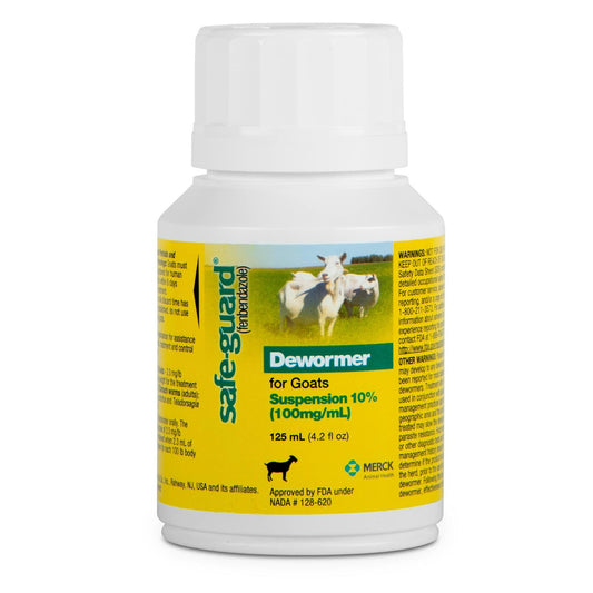 Safe-guard (Fenbendazole) Dewormer Liquid 125ml - PCTechSupply.com
