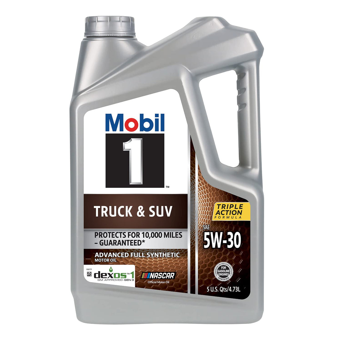 Mobil 1 Truck & SUV Full Synthetic Motor Oil 5W-30, 5 Quart Automotive Parts and Accessories by Mobil