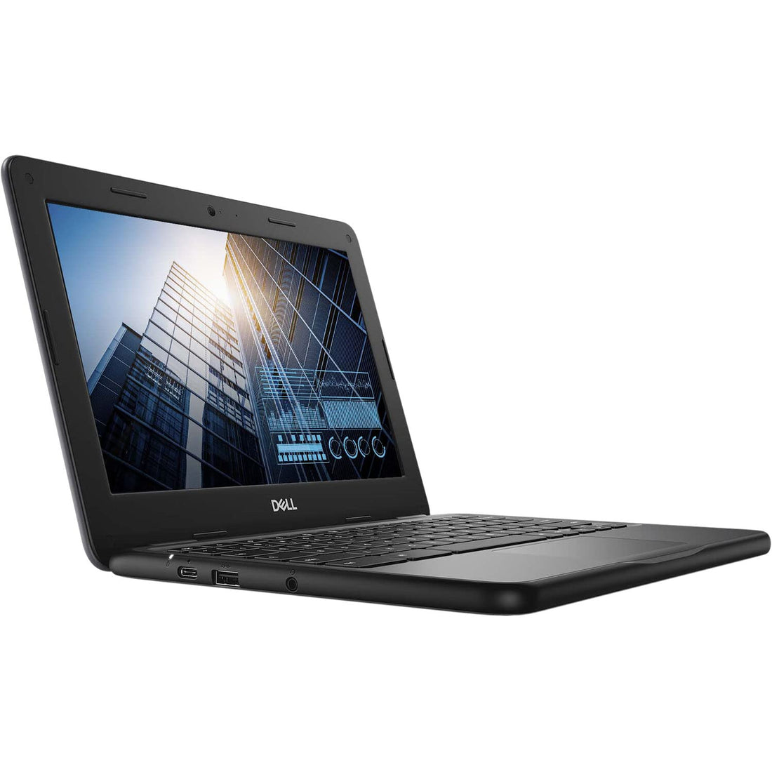 Dell Chromebook 11 3100 11.6"" Touchscreen Chromebook - HD - 1366 x 768 - Celeron - 4GB RAM - 32GB Flash Memory, Black
