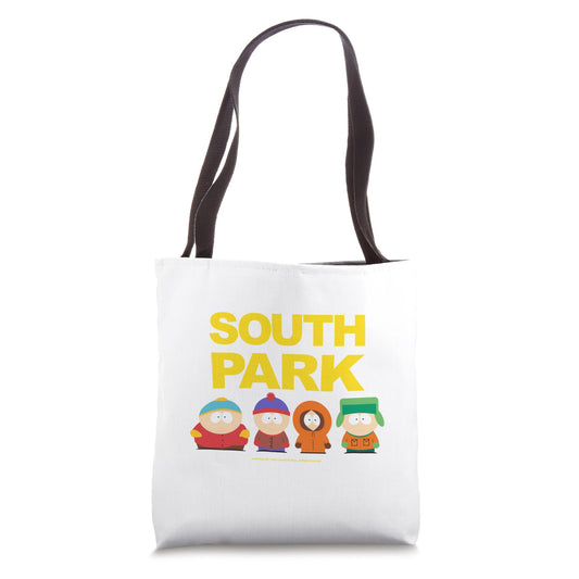 South Park Gang Below Logo Tote Bag Apparel by South Park
